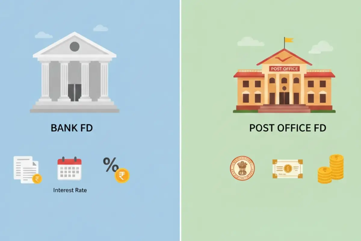 बैंक FD vs पोस्ट ऑफिस FD