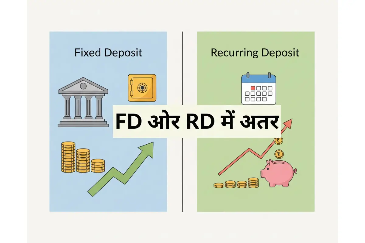 FD और RD में अंतर